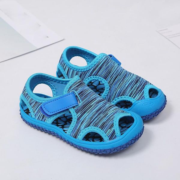 sandals fashion kids striped cotton rubber boys girls beach shoes summer children sport breathable anti-slip, Black;red
sandals fashion kids striped cotton rubber boys girls beach shoes summer children sport breathable anti-slip, Black;red