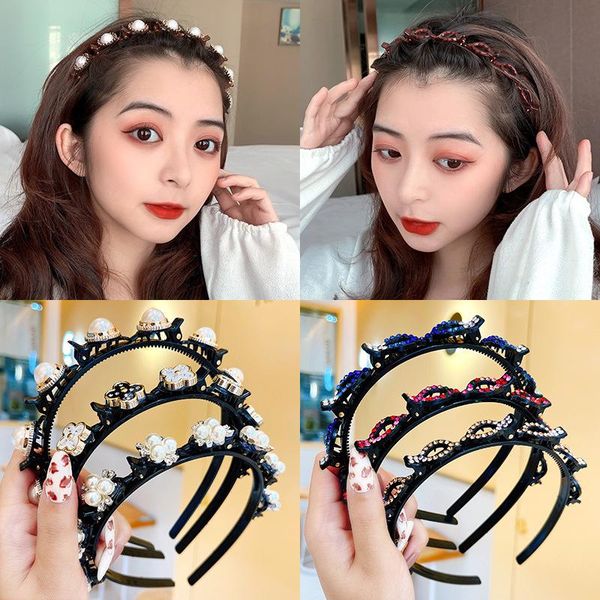 hair accessories 2021 bangs hairpin headband multi-layer hollow braided head hoop korean style sweet hairstyle headwear gifts for girls tc21, Slivery;white
hair accessories 2021 bangs hairpin headband multi-layer hollow braided head hoop korean style sweet hairstyle headwear gifts for girls tc21, Slivery;white
