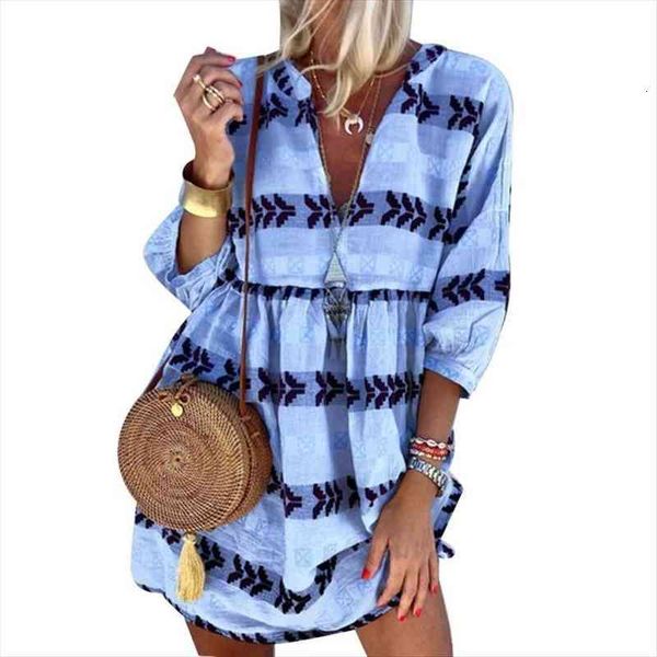 casual women dresses boho mini light summer dresses plus size everyday feminine clothes, White
casual women dresses boho mini light summer dresses plus size everyday feminine clothes, White