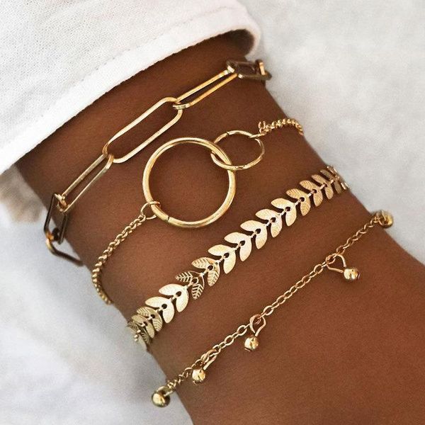 link, chain bohemian bracelets & bangles for women 2021 girls multilayer set simple gold bells charm jewelry accessories, Black
link, chain bohemian bracelets & bangles for women 2021 girls multilayer set simple gold bells charm jewelry accessories, Black