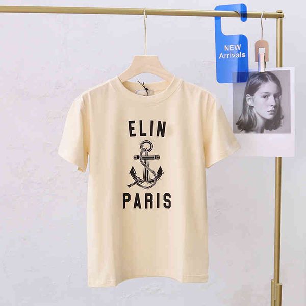 2022 factory wholesale new lisa star same anchor letter print t-shirt women's summer round neck loose age reducing short sleeve a1, White
2022 factory wholesale new lisa star same anchor letter print t-shirt women's summer round neck loose age reducing short sleeve a1, White