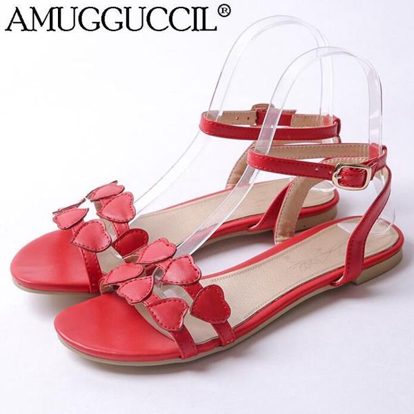 plus big size 31-46 black white red buckle fashion sweet girls female lady summer women flats sandals l8401
plus big size 31-46 black white red buckle fashion sweet girls female lady summer women flats sandals l8401