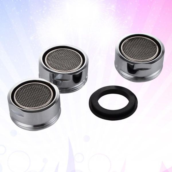 kitchen faucets 3 pcs threaded stainless steel aerator bubbler sprayer water saving filter nozzle polished (24mm silver)
kitchen faucets 3 pcs threaded stainless steel aerator bubbler sprayer water saving filter nozzle polished (24mm silver)
