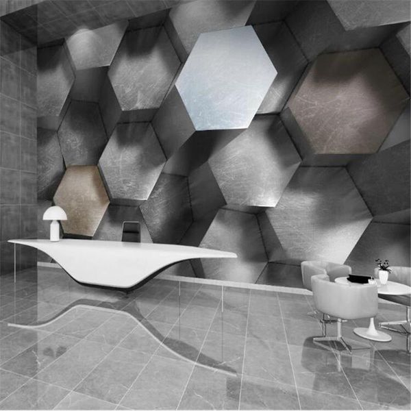 wallpapers milofi customized large 3d wallpaper mural stereo hexagon grey black and white european modern background wall
wallpapers milofi customized large 3d wallpaper mural stereo hexagon grey black and white european modern background wall