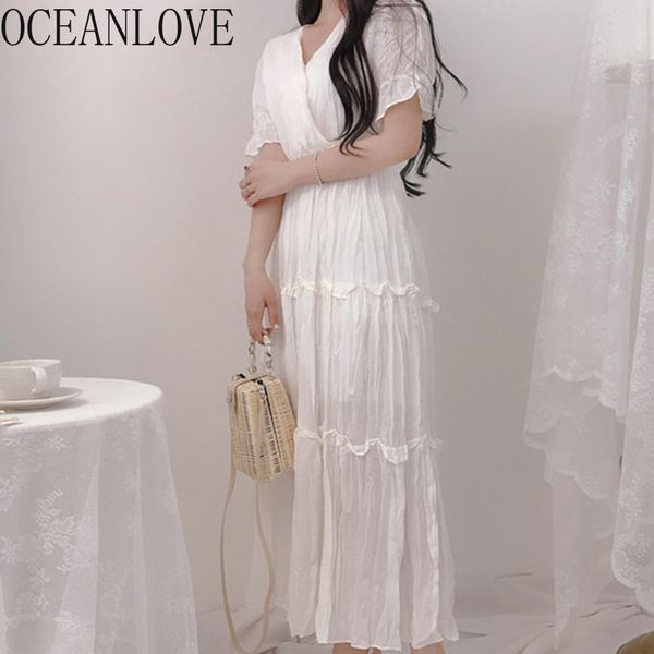 pleated solid chiffon dress women v neck high waist korean elegant vestido summer long dresses short sleeve 16489 210415, Black;gray
pleated solid chiffon dress women v neck high waist korean elegant vestido summer long dresses short sleeve 16489 210415, Black;gray