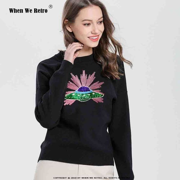 when we retro spring pullovers 7088 sweet sequin solid white black sweater ladies pullouers coat
when we retro spring pullovers 7088 sweet sequin solid white black sweater ladies pullouers coat