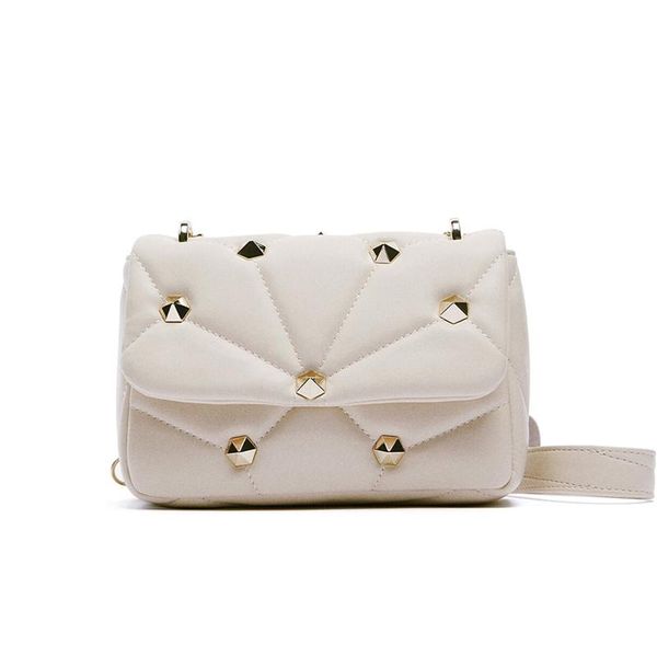 evening bags fashion rivet quilted crossbody bag for women designer brands chian shoulder luxury pu leather messenger small flap 2021
evening bags fashion rivet quilted crossbody bag for women designer brands chian shoulder luxury pu leather messenger small flap 2021