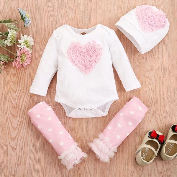 clothing sets born infant baby girls heart embroidered romper+leg warmer+hat outfits set, White
clothing sets born infant baby girls heart embroidered romper+leg warmer+hat outfits set, White