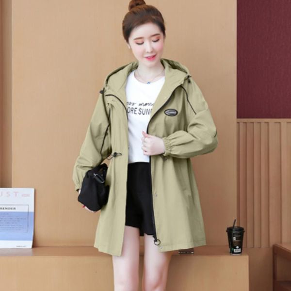 women's jackets #9334 long jacket coat for women spring autumn hooded full sleeve coats ladies casual slim outwear cotton waist lace up, Black;brown 
women's jackets #9334 long jacket coat for women spring autumn hooded full sleeve coats ladies casual slim outwear cotton waist lace up, Black;brown