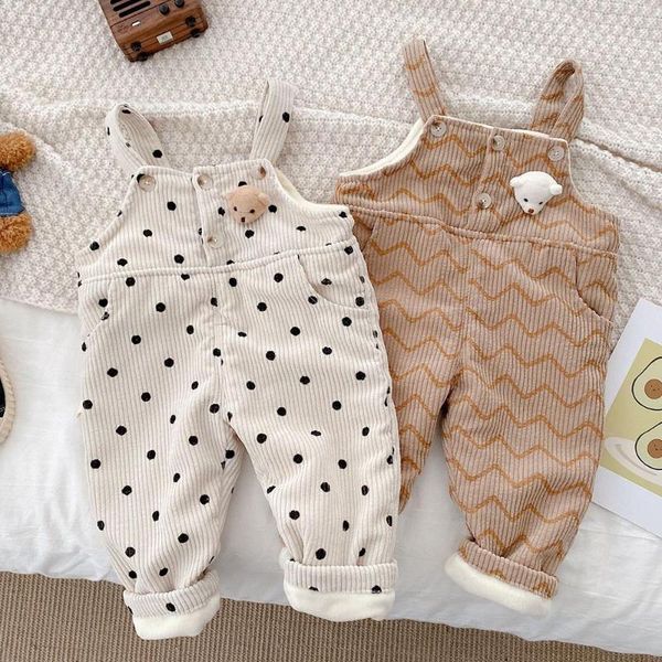 jumpsuits baby boy girl overalls striped polka dot print plus velvet heavyweight autumn winter toddler clothes christmas kids pants, Blue
jumpsuits baby boy girl overalls striped polka dot print plus velvet heavyweight autumn winter toddler clothes christmas kids pants, Blue