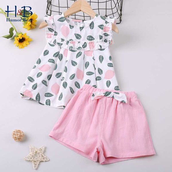 humor bear girls clothes sets 2021 new summer casual children sets leaf t-shirt+ pants casual toddler clothes x0902, White
humor bear girls clothes sets 2021 new summer casual children sets leaf t-shirt+ pants casual toddler clothes x0902, White