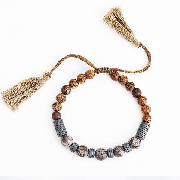 charm bracelets tangyin 2021 beaded bracelet wooden beads with natural stone tassel for men and women jewelry, Golden;silver
charm bracelets tangyin 2021 beaded bracelet wooden beads with natural stone tassel for men and women jewelry, Golden;silver