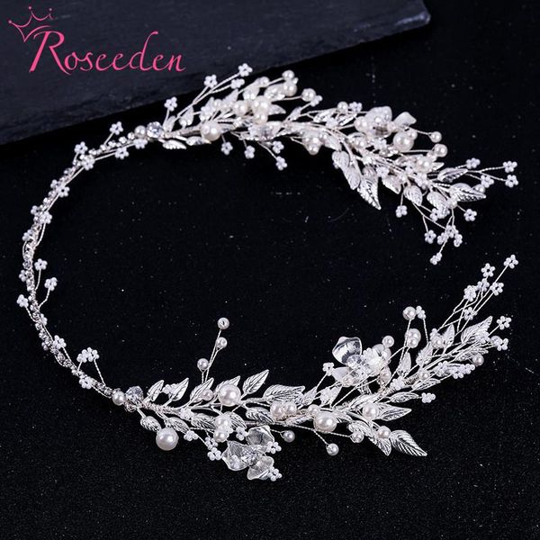 hair clips & barrettes silver color leaf pearl bride headband handmade wedding vine bridal accessories jewelry re4120, Golden;silver
hair clips & barrettes silver color leaf pearl bride headband handmade wedding vine bridal accessories jewelry re4120, Golden;silver