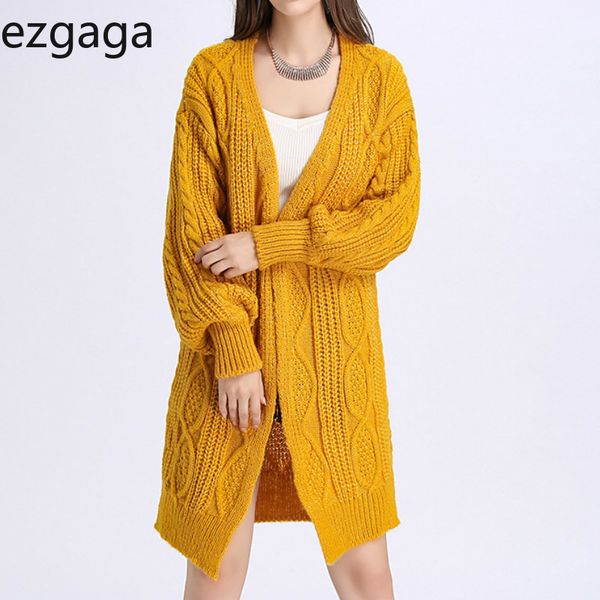 ezgaga knit cardigan long puff sleeve loose solid autumn ladies sweater knitted warm winter clothes christmas casual 210430, White
ezgaga knit cardigan long puff sleeve loose solid autumn ladies sweater knitted warm winter clothes christmas casual 210430, White