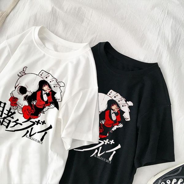 japanese anime kakegurui cosplay summer women t shirt casual harajuku streetwear cute chic vintage tees jabami yumeko japan, White
japanese anime kakegurui cosplay summer women t shirt casual harajuku streetwear cute chic vintage tees jabami yumeko japan, White