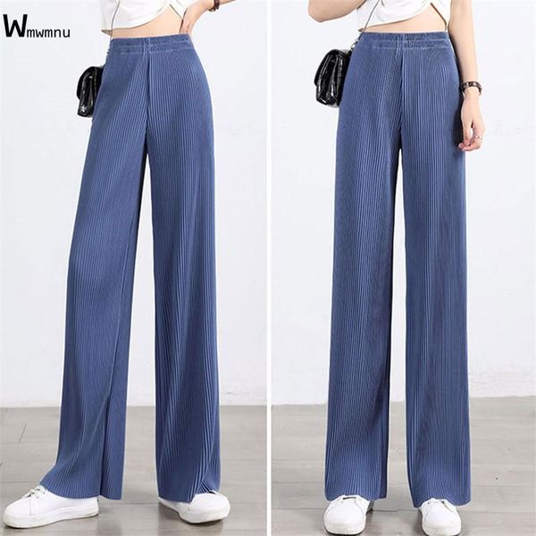 women's pants & capris casual ribbed loose wide leg women summer trendy baggy light silk long sweet fashion elastic waist solid trouser, Black;white
women's pants & capris casual ribbed loose wide leg women summer trendy baggy light silk long sweet fashion elastic waist solid trouser, Black;white