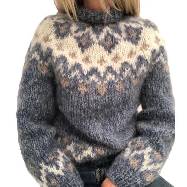 women imitation mohair knitted sweater casual loose jacquard lady pullover female autumn winter retro jumper oversize women's sweaters, White;black
women imitation mohair knitted sweater casual loose jacquard lady pullover female autumn winter retro jumper oversize women's sweaters, White;black