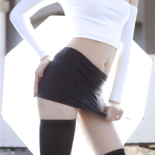 skirts candy color tight pencil cute skirt low rise cosplay ol see through micro mini night club dance erotic wear f9, Black
skirts candy color tight pencil cute skirt low rise cosplay ol see through micro mini night club dance erotic wear f9, Black