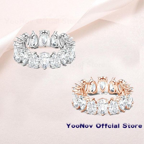 wedding rings swa fashion jewelry original charm luxury rose gold water drop crystal female ring romantic gift for women, Slivery;golden
wedding rings swa fashion jewelry original charm luxury rose gold water drop crystal female ring romantic gift for women, Slivery;golden
