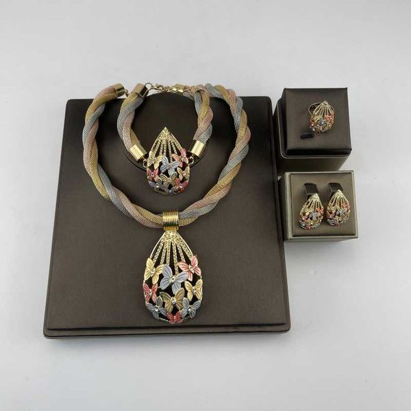 earrings & necklace sakura love african bride fashion butterfly mixed color jewelry set bracelet glamour woman earring banquet wedding gift, Silver
earrings & necklace sakura love african bride fashion butterfly mixed color jewelry set bracelet glamour woman earring banquet wedding gift, Silver