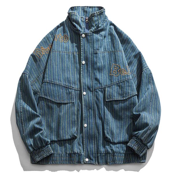 men's jackets vintage lacible embroidered denim man's jacket hip hop streetwear 2021 spring harajuku of large size jackets, Black;brown
men's jackets vintage lacible embroidered denim man's jacket hip hop streetwear 2021 spring harajuku of large size jackets, Black;brown