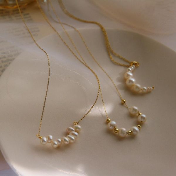 chokers thin chain gold color titanium steel colorfast natural freshwater pearl french clavicle short necklace women's jewelry gif, Golden;silver
chokers thin chain gold color titanium steel colorfast natural freshwater pearl french clavicle short necklace women's jewelry gif, Golden;silver