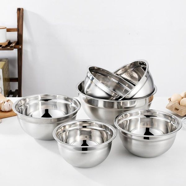 stainless steel mixing bowl (set of 6) non slip nesting salad kitchen and refrigerator storage bowls set tools
stainless steel mixing bowl (set of 6) non slip nesting salad kitchen and refrigerator storage bowls set tools