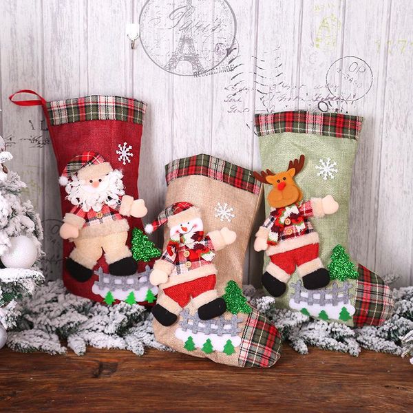 christmas decorations stocking sacks linen snowman santa elk bear fireplace tree decoration kids year 2022 xmas candy gift bag
christmas decorations stocking sacks linen snowman santa elk bear fireplace tree decoration kids year 2022 xmas candy gift bag