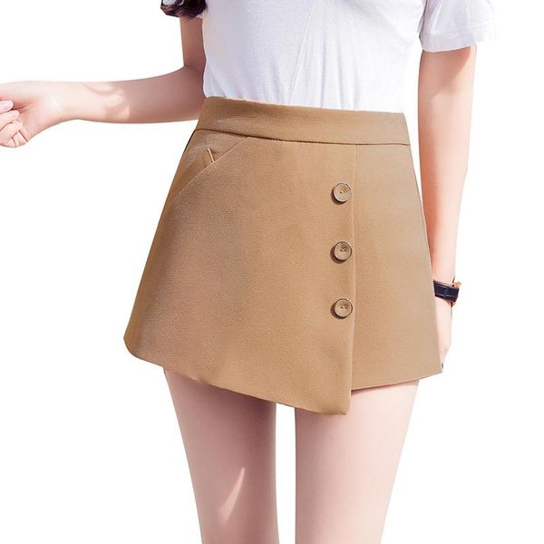 women's shorts spring summer women high waist asymmetric skirts buttons slim plus size femme ladies white black
women's shorts spring summer women high waist asymmetric skirts buttons slim plus size femme ladies white black