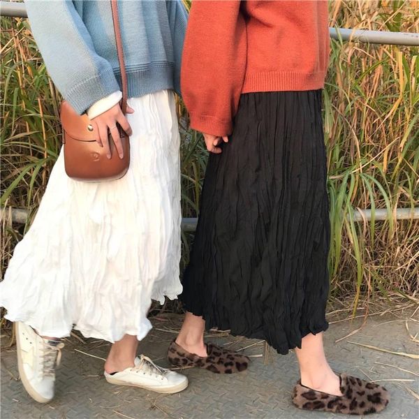 skirts women simple pleated stitching pure harajuku student girls leisure chic all-match holiday solid lovely autumn, Black
skirts women simple pleated stitching pure harajuku student girls leisure chic all-match holiday solid lovely autumn, Black