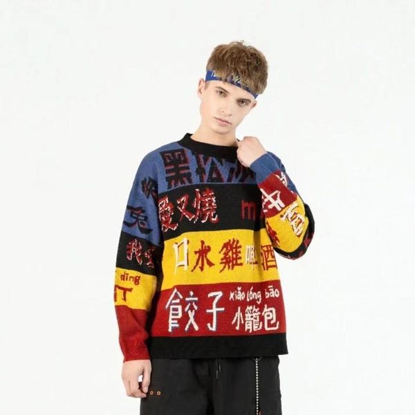 men's sweaters vintage sweater men fashion kanitted v-neck pullover casual patchwork clothing winter wool streetwear ropa hombre, White;black
men's sweaters vintage sweater men fashion kanitted v-neck pullover casual patchwork clothing winter wool streetwear ropa hombre, White;black