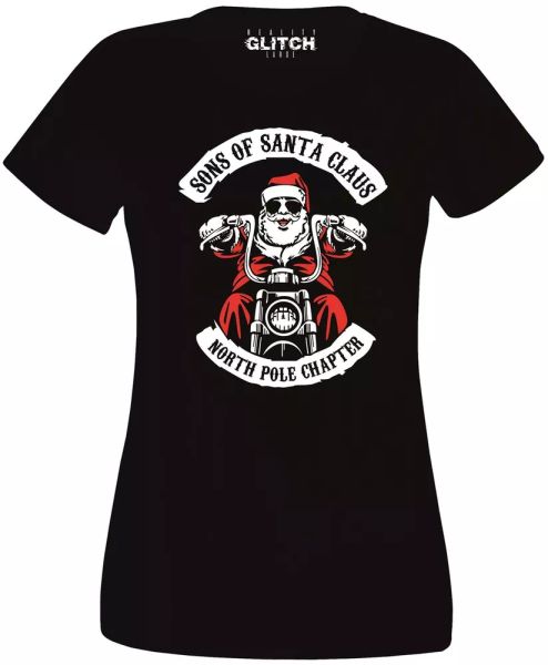 sons of santa claus women's t-shirt motorbike gang christmas elf gift anarchy, White;black
sons of santa claus women's t-shirt motorbike gang christmas elf gift anarchy, White;black