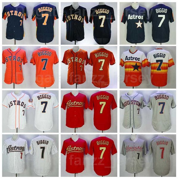 2006 vintage 7 craig biggio baseball jersey retror pullover retire pinstripe orange white grey navy blue stitched team flexbase cool base ex, Blue;black 
2006 vintage 7 craig biggio baseball jersey retror pullover retire pinstripe orange white grey navy blue stitched team flexbase cool base ex, Blue;black