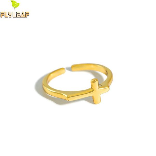 sterling silver 14k gold cross open rings for women lady student fine jewelry flyleaf arrival cluster, Golden;silver
sterling silver 14k gold cross open rings for women lady student fine jewelry flyleaf arrival cluster, Golden;silver
