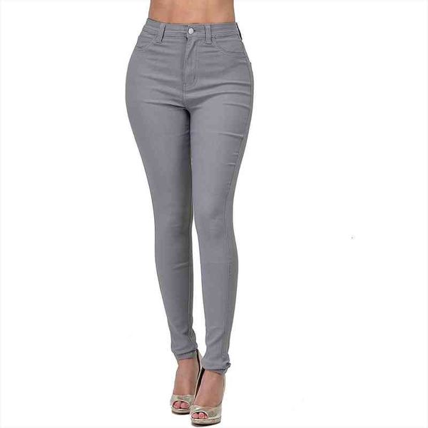 stretch high waist trousers womens jean solid color skinny slim casual denim pencil pants ladies office work, Blue
stretch high waist trousers womens jean solid color skinny slim casual denim pencil pants ladies office work, Blue