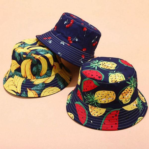 women tropical printed fruit pattern fisherman hat female outdoor summer sports sunshade hatcap bucket sun casual basin hats, Black;white
women tropical printed fruit pattern fisherman hat female outdoor summer sports sunshade hatcap bucket sun casual basin hats, Black;white