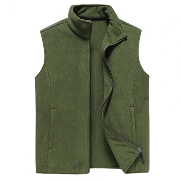 men' tank casual men waistcoat sleeveless 2021 autumn winter cardigan pockets fleece vest jacket outwear top, White;black
men' tank casual men waistcoat sleeveless 2021 autumn winter cardigan pockets fleece vest jacket outwear top, White;black