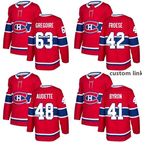 2017 new brand mens montreal canadiens 41 paul byron 42 byron froese 48 daniel audette 63 gregoire red ice hockey jersey accept custom ., Black;red
2017 new brand mens montreal canadiens 41 paul byron 42 byron froese 48 daniel audette 63 gregoire red ice hockey jersey accept custom ., Black;red