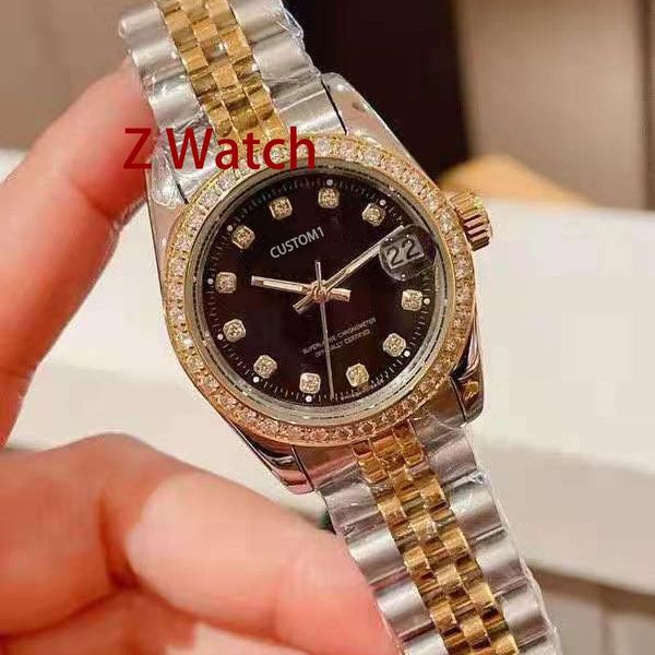 wristwatches 2021 ladies watch automatic mechanical 316l stainless steel black dial waterproof 16233 clock, Slivery;brown
wristwatches 2021 ladies watch automatic mechanical 316l stainless steel black dial waterproof 16233 clock, Slivery;brown