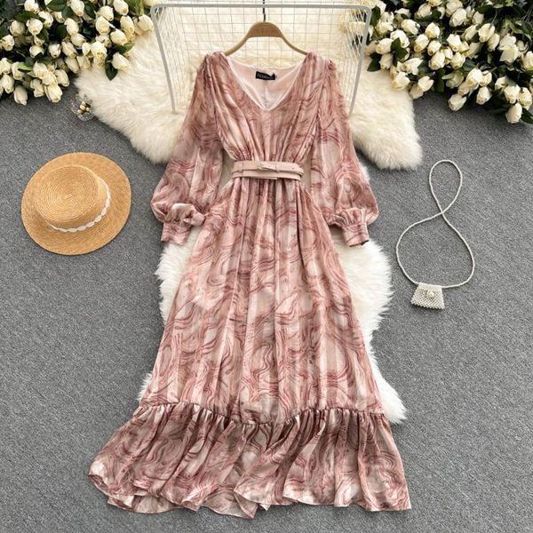 casual dresses uulutonica autumn women elegant fashion a-line paisley sashes ankle-length elastic waist v-neck dress, Black;gray
casual dresses uulutonica autumn women elegant fashion a-line paisley sashes ankle-length elastic waist v-neck dress, Black;gray