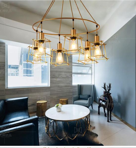 american wrought iron chandelier creative personality golden modeling lamp clothing shop hair salon el card seat bar table ceiling lights
american wrought iron chandelier creative personality golden modeling lamp clothing shop hair salon el card seat bar table ceiling lights