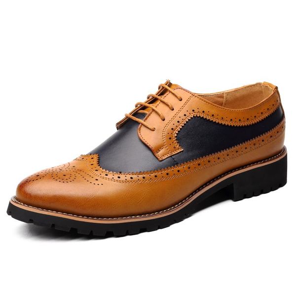 dress shoes 2021 oxford men brogues lace-up bullock business wedding male formal mens, Black
dress shoes 2021 oxford men brogues lace-up bullock business wedding male formal mens, Black
