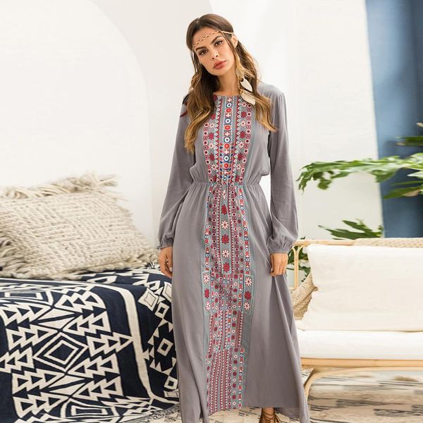 khale yose autumn maxi dress long sleeve floral print bohemian dresses for women big plus size boho ethnic chic gypsy casual, Black;gray
khale yose autumn maxi dress long sleeve floral print bohemian dresses for women big plus size boho ethnic chic gypsy casual, Black;gray