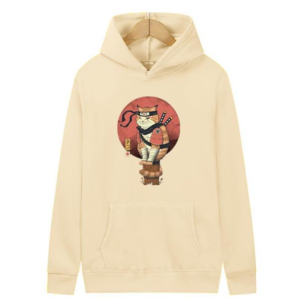 men's hoodies & sweatshirts japanese sushi cat cute printing woman man pullover hooded fashion street men hoody fleece mens sportswea, Black
men's hoodies & sweatshirts japanese sushi cat cute printing woman man pullover hooded fashion street men hoody fleece mens sportswea, Black