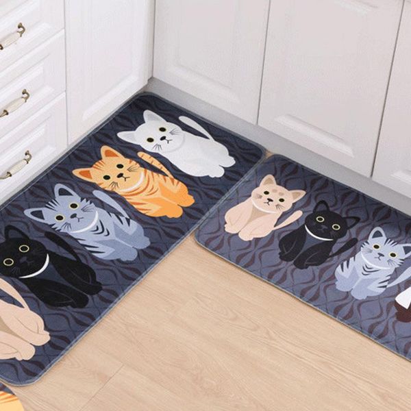 carpets fashion floor mats cartoon cushion cat printed doormats for kitchen bathroom living room anti-slip pad j2y
carpets fashion floor mats cartoon cushion cat printed doormats for kitchen bathroom living room anti-slip pad j2y