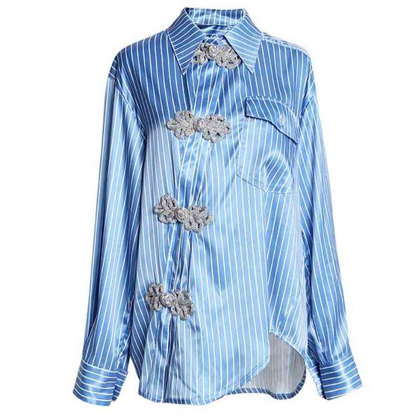 women's blouses & shirts women asymmetrical vintage blouse long sleeve stripe shirt y7uc, White
women's blouses & shirts women asymmetrical vintage blouse long sleeve stripe shirt y7uc, White
