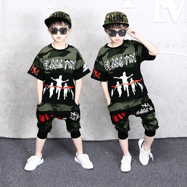 summer kids clothes set for boy children clothing sets camouflage baby boys sport suit teenager costume 4 6 8 9, White 
summer kids clothes set for boy children clothing sets camouflage baby boys sport suit teenager costume 4 6 8 9, White