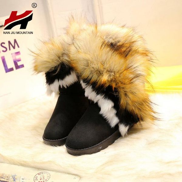 boots nan jiu mountain 2021 women's shoes winter flat fur snow medium tube warm solid color outdoor plus size 42, Black
boots nan jiu mountain 2021 women's shoes winter flat fur snow medium tube warm solid color outdoor plus size 42, Black