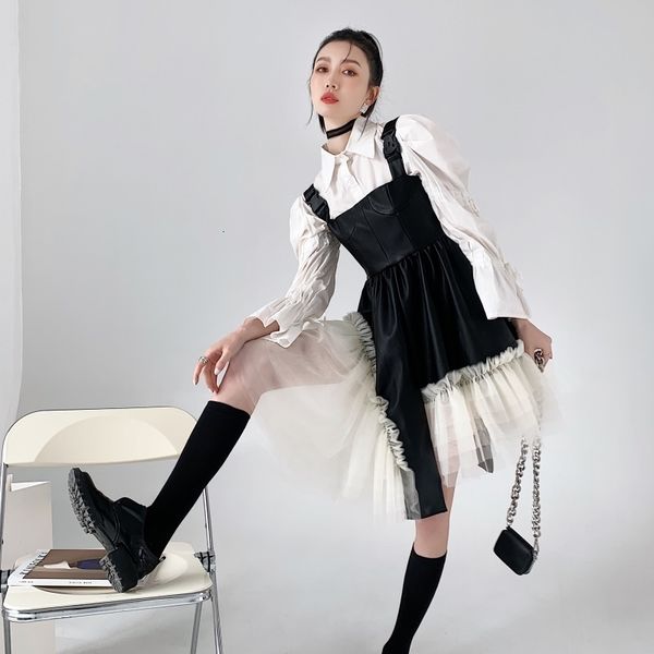casual dresses mesh patchwork suspender women summer black tunic designer tiered runway trend fashion clothing 7lzx, Black;gray
casual dresses mesh patchwork suspender women summer black tunic designer tiered runway trend fashion clothing 7lzx, Black;gray