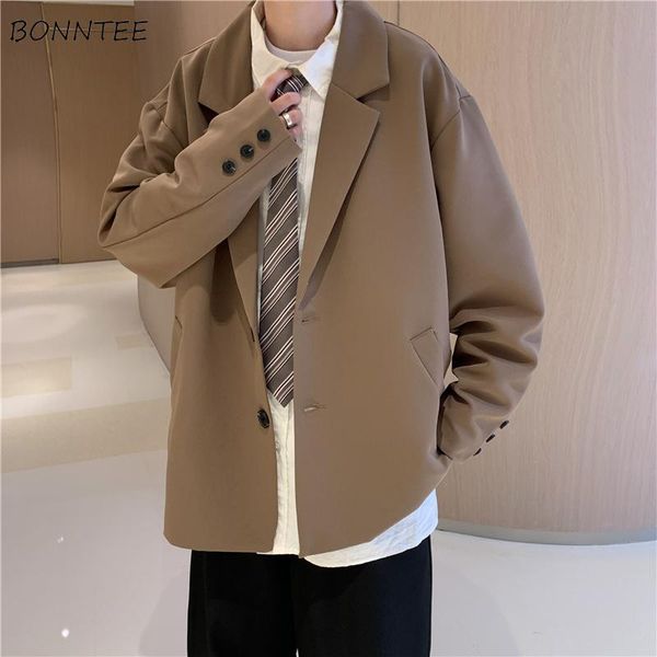 men's suits & blazers men long sleeve single breasted vintage classic loose simple trendy suit's for males buttons hombre, White;black
men's suits & blazers men long sleeve single breasted vintage classic loose simple trendy suit's for males buttons hombre, White;black